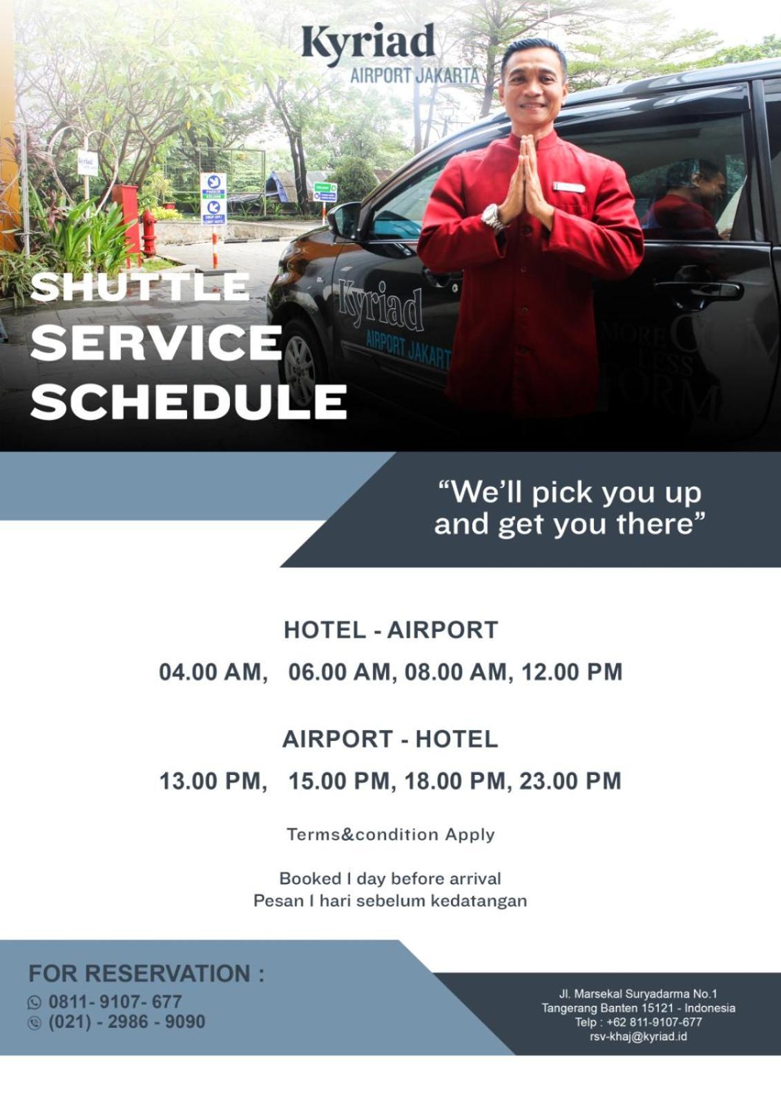 Kyriad Hotel Airport Jakarta Tangerang Exterior photo
